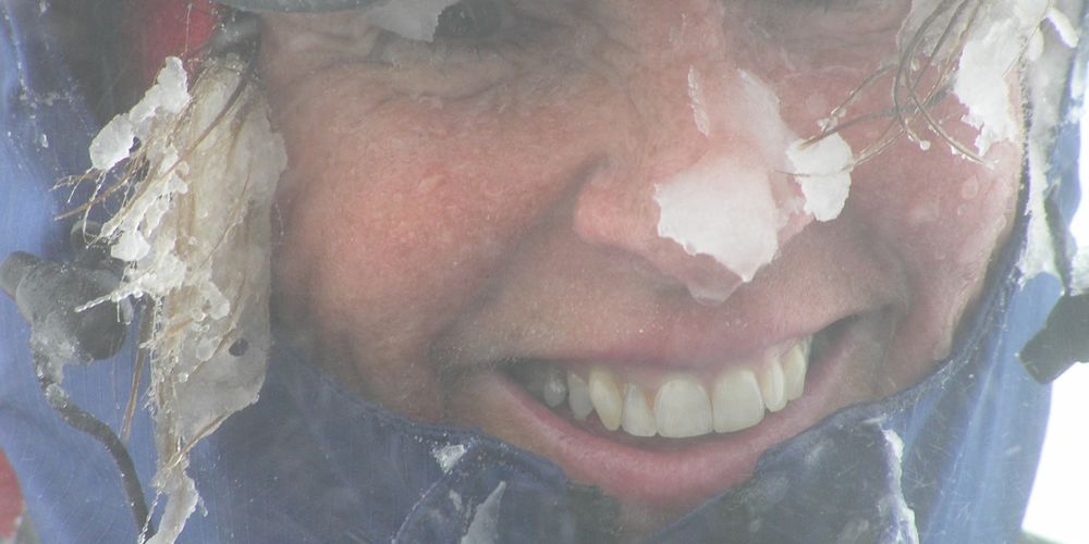 Ra Skills Winter Mountaineering Close Up Face Shot